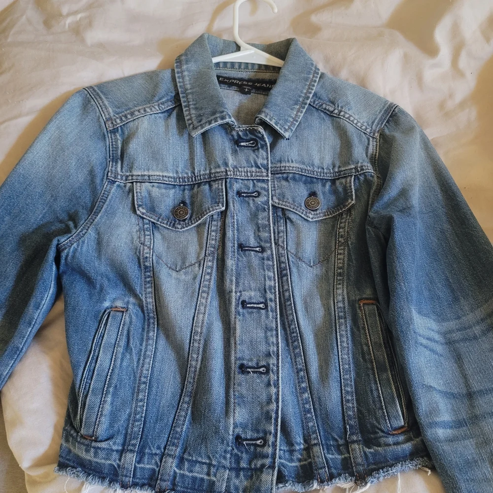 Express Blue Jean Jacket - Picture 1 of 4